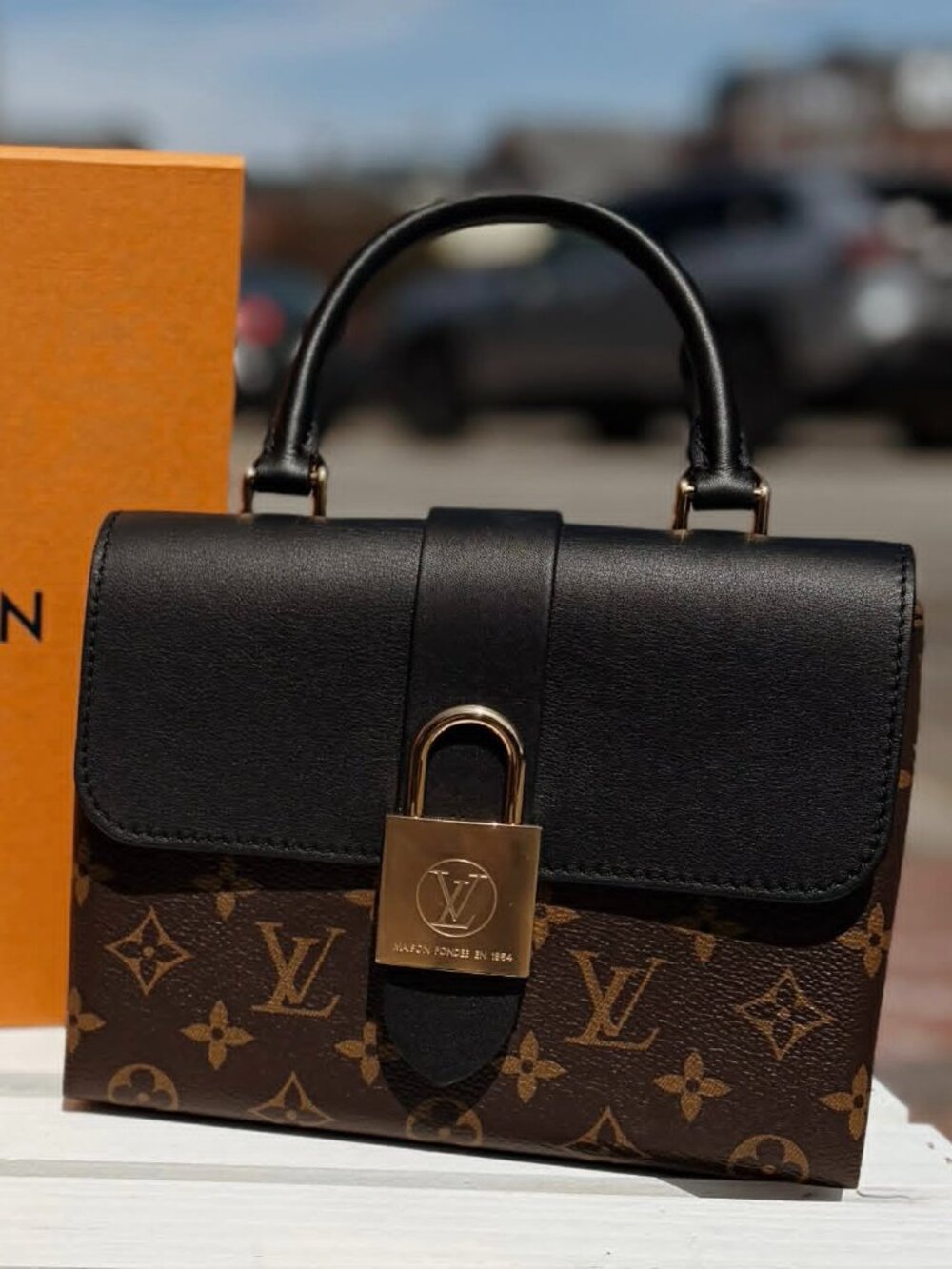 Louis Vuitton Locky BB Satchel